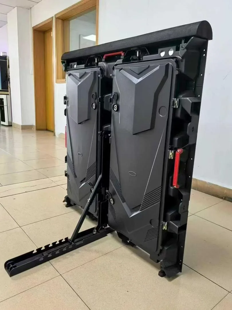 Curved LED cabinet front panel
