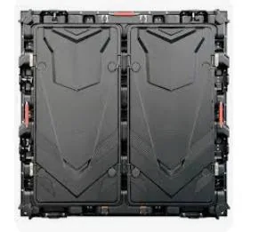 Black LED cabinet rear panel detail