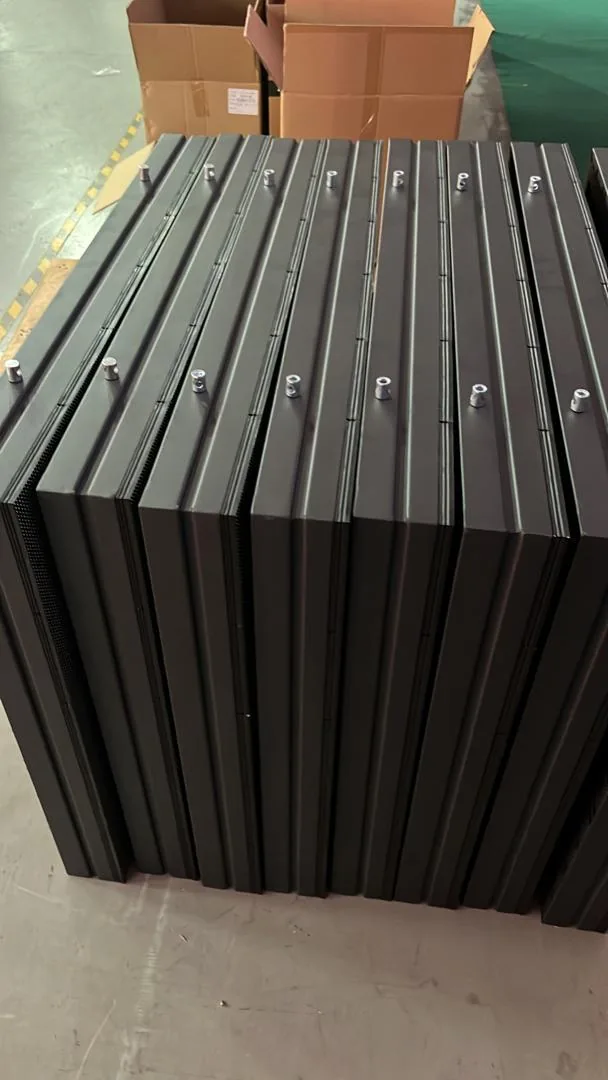 LED cabinet and LED module shown separately